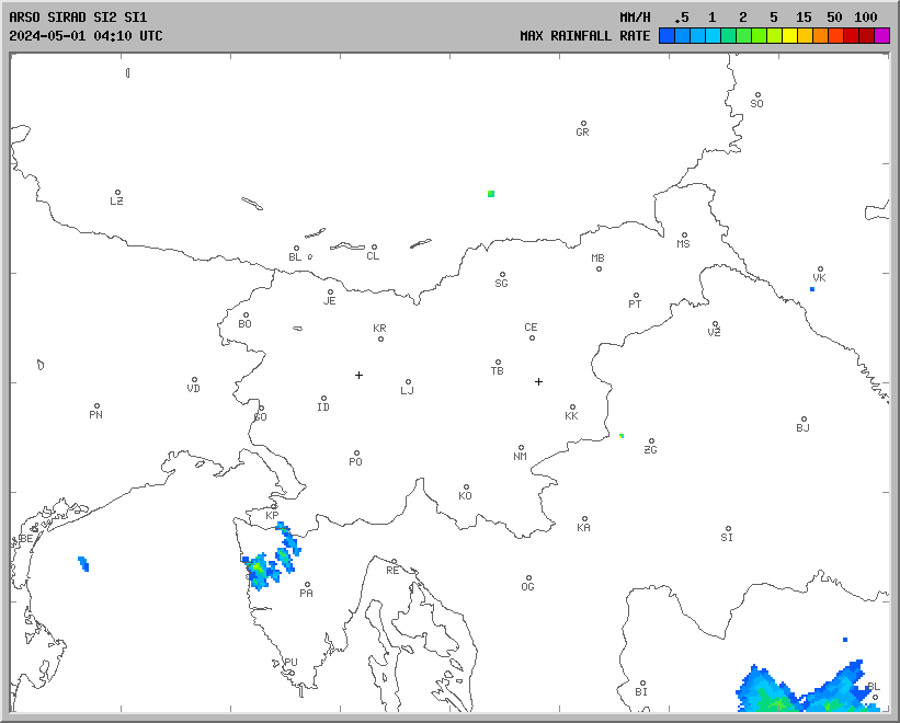 Radar Slovenia OFF-LINE