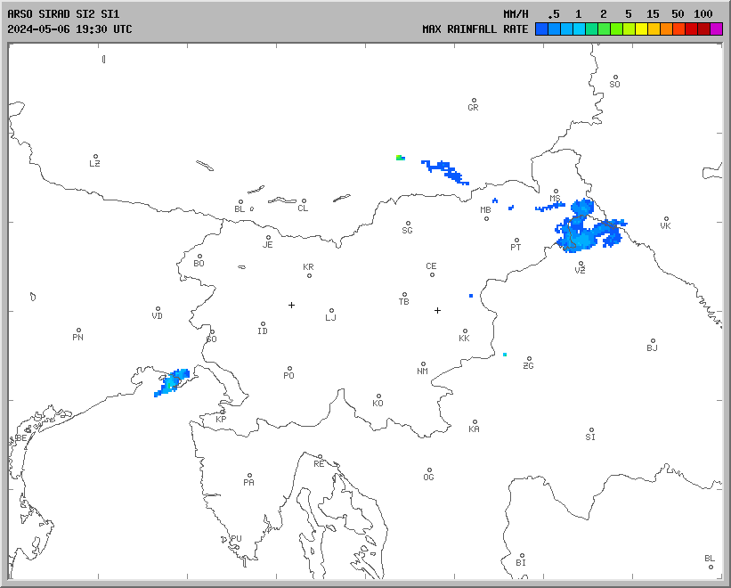 Radar Slovenia OFF-LINE