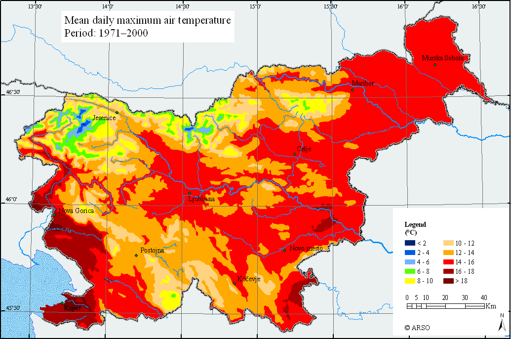 Климатическая карта болгарии